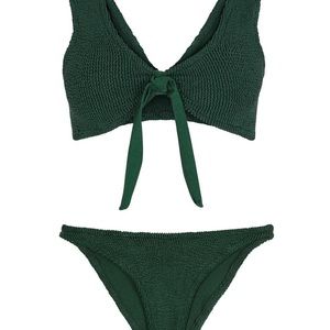 Hunza G Angela Bikini - Forest Green - One Size Fits All